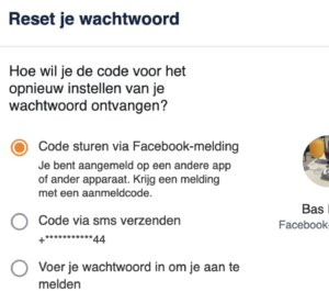 Facebook van onbekende toegevoegd aan mijn instagram